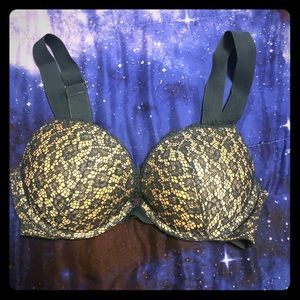 Victoria Secret 34D Teal Lace Bra